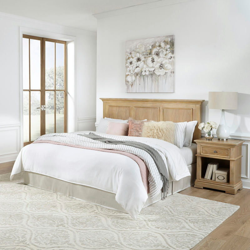 Manor House King Headboard and Nightstand by homestyles