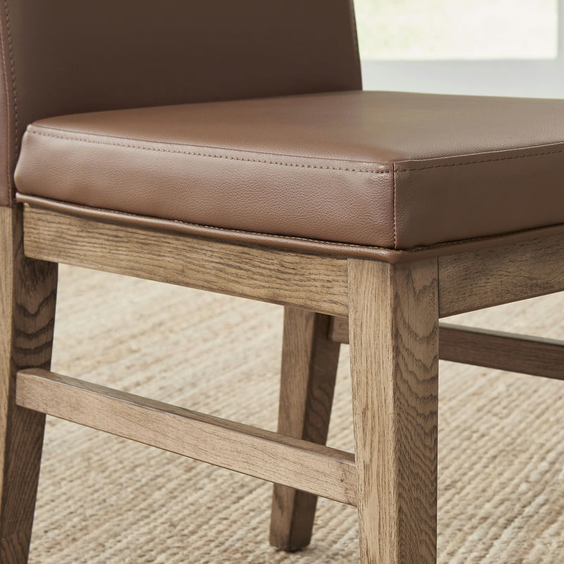 Montecito Dining Table and 4 Upholstered Chairs by homestyles