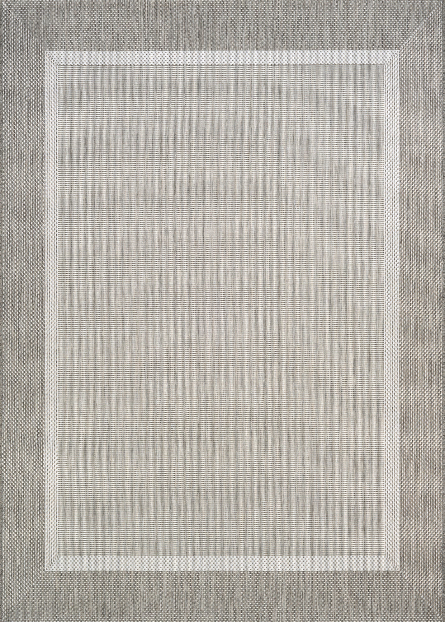 Couristan Recife Stria Texture Champagne-Taupe Round Rug 8'6" x 8'6"