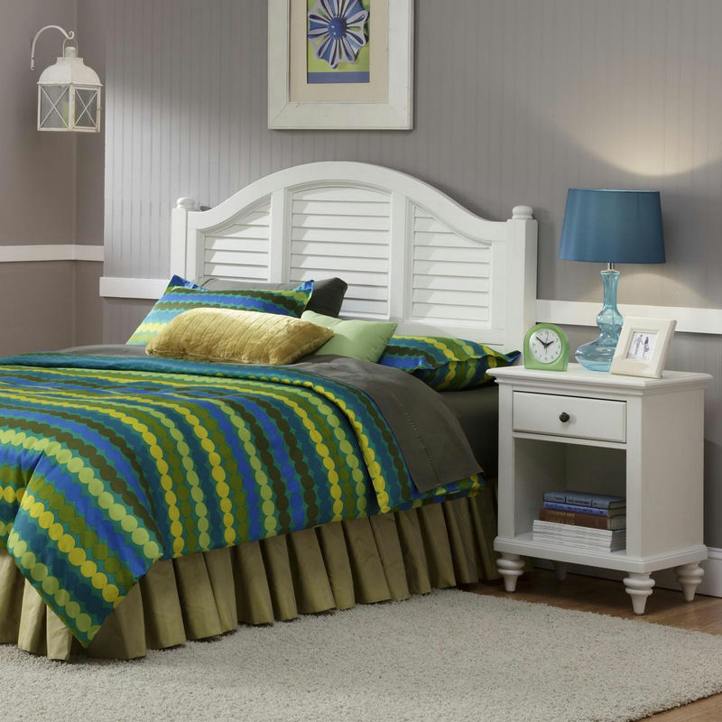 Penelope Queen Headboard and Nightstand by homestyles