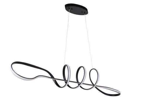 Pulse LED Island in Flat Black