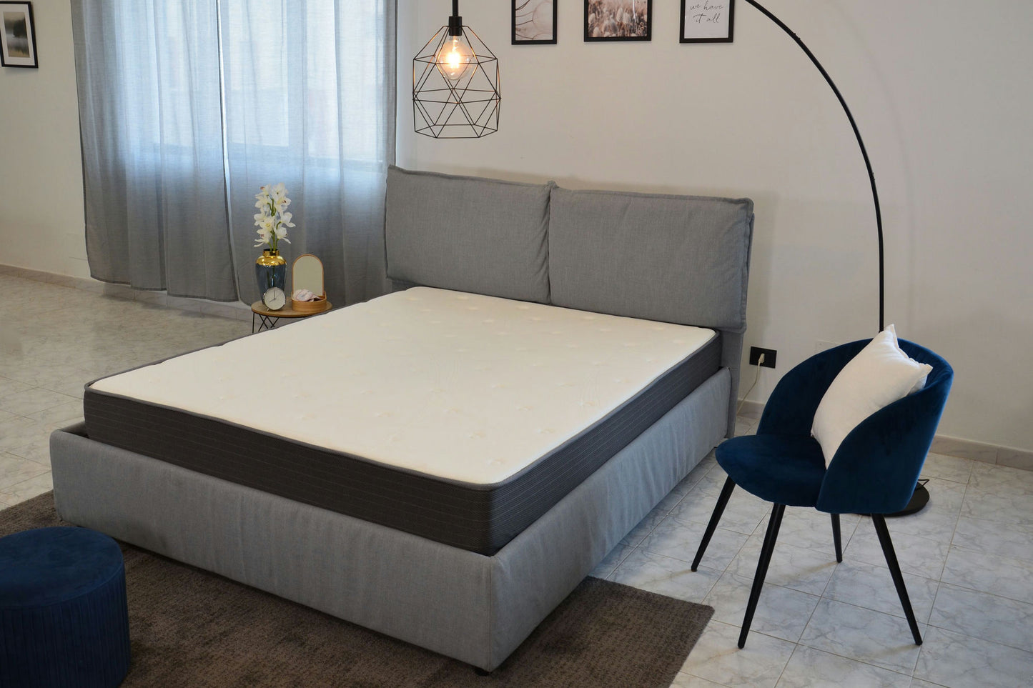 Equilibria 8" Pocketcoil Gel Memory Foam Hybrid Mattress in a Box, Queen
