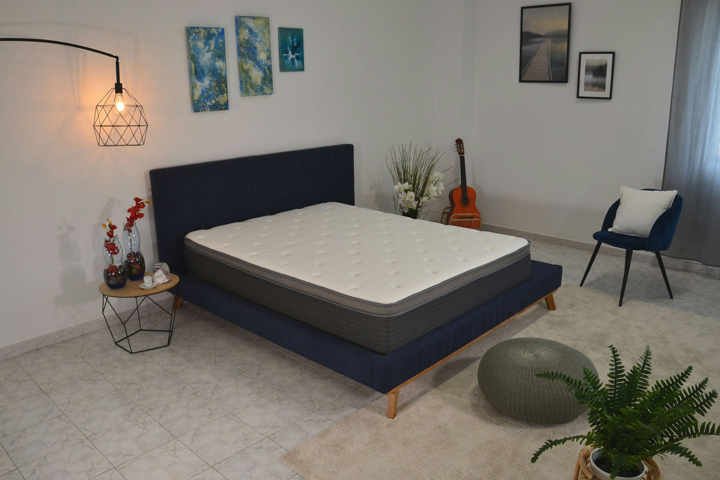 Equilibria 12" Pocketcoil Gel Memory Foam Hybrid Mattress in a Box, King