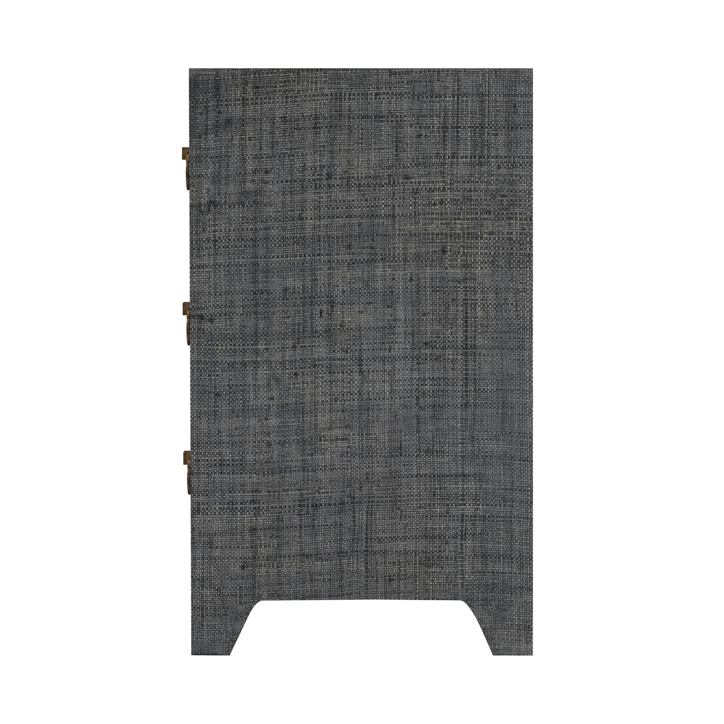 Butler Specialty Company, Bar Harbor Charcoal Raffia 3 Drawer Chest, Charcoal