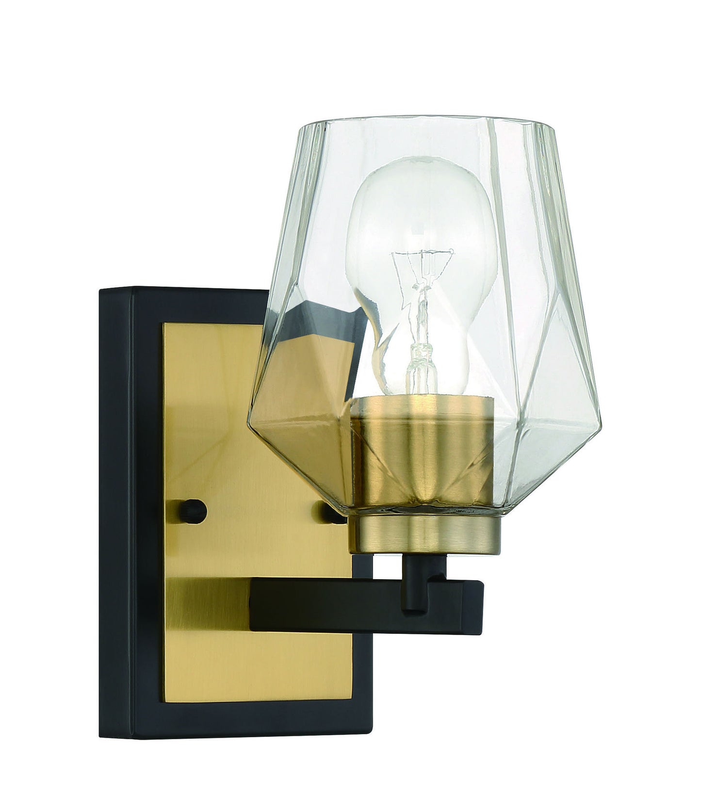 Avante Grand 1 Light Sconce - FBSB , Damp rated