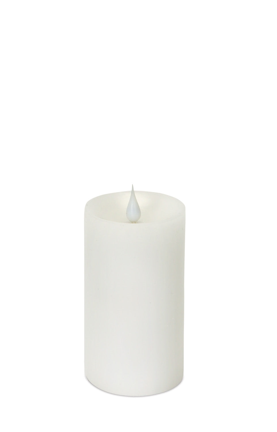 Simplux Led Pillar Candle W/Moving Flame (Set Of 2) 3"D x 5"H