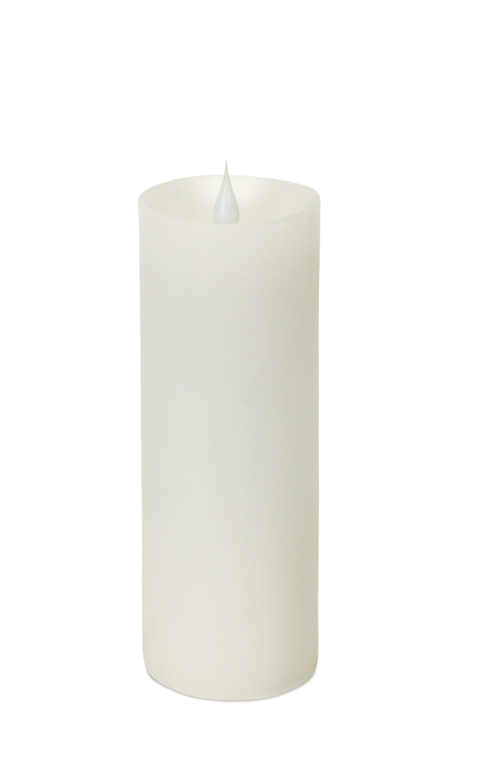 Simplux Led Pillar Candle W/Moving Flame (Set Of 2) 3"D x 7"H