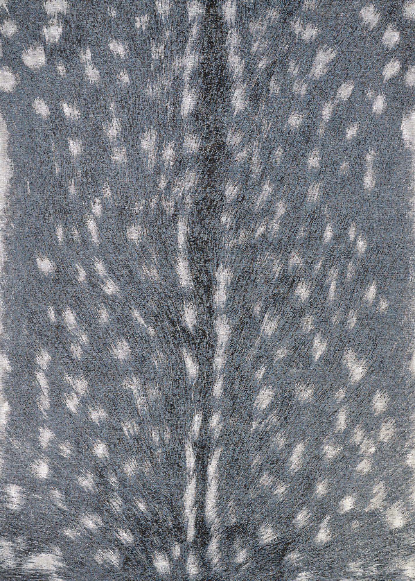 Couristan Dolce Hyena Denim-Silver Runner Rug 2'3" x 7'10"