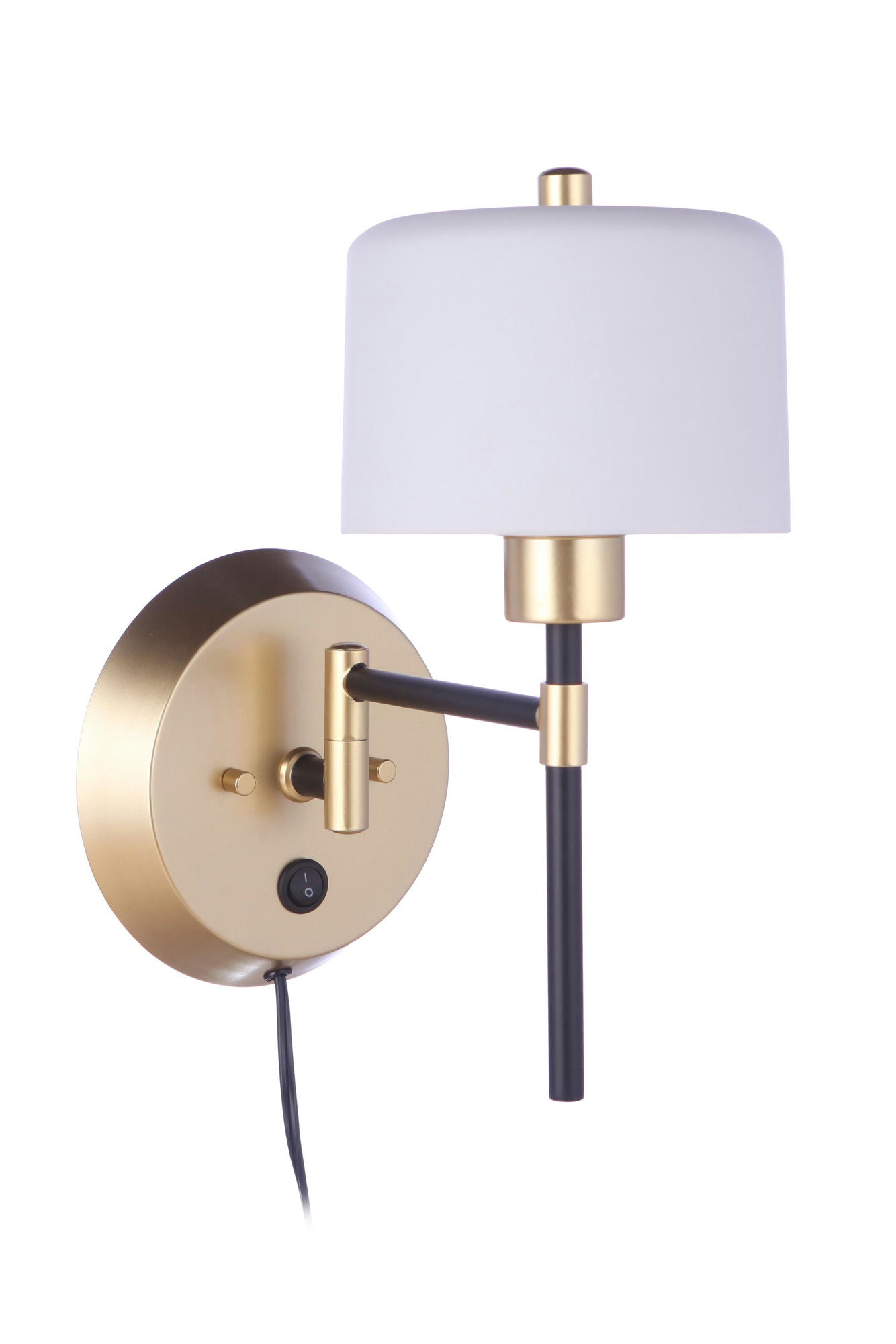 Wentworth 1 Light Portable Swing Arm Sconce - FBSNG