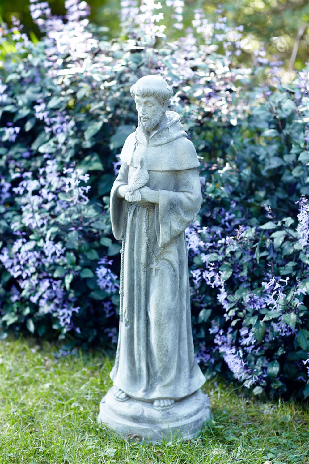 St. Francis Statue 34"H Polystone