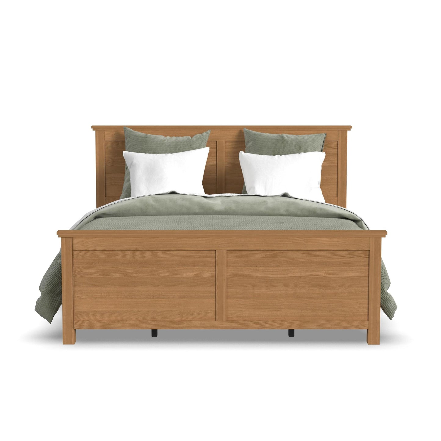 Oak Park King Bed in Brown by homestyles