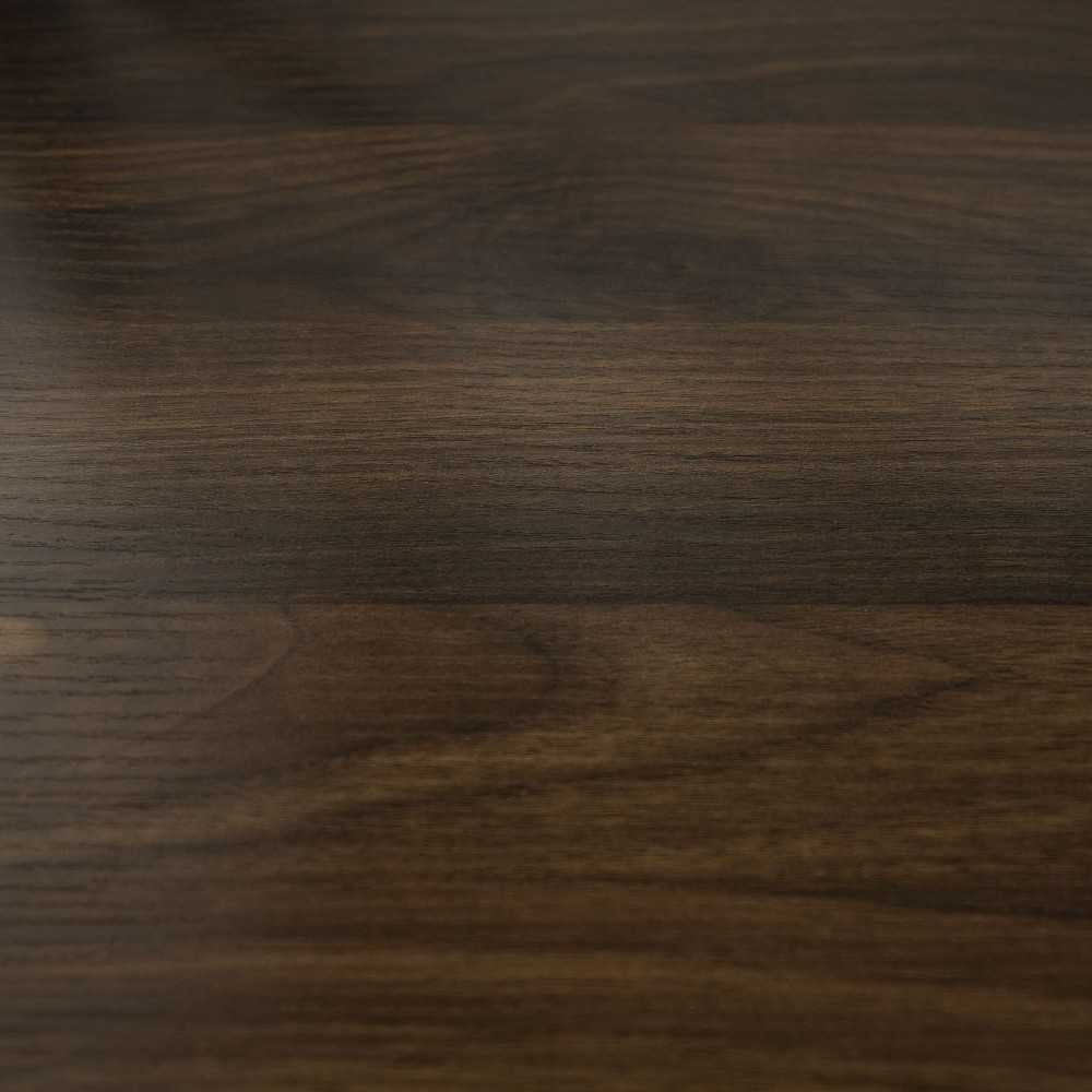 63" Rustic Industrial Bookcase - Dark Walnut