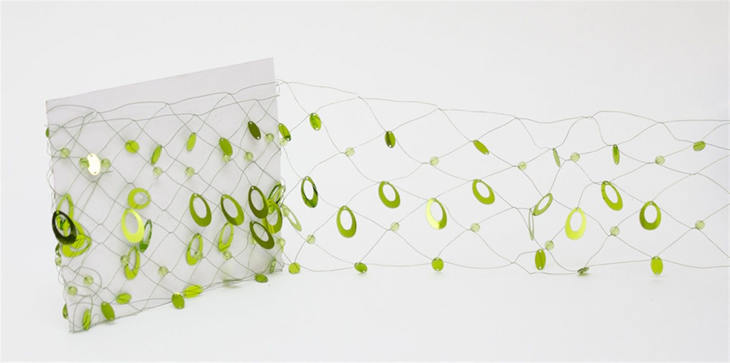 Sequined Garland (Set Of 12) 72"L Plastic