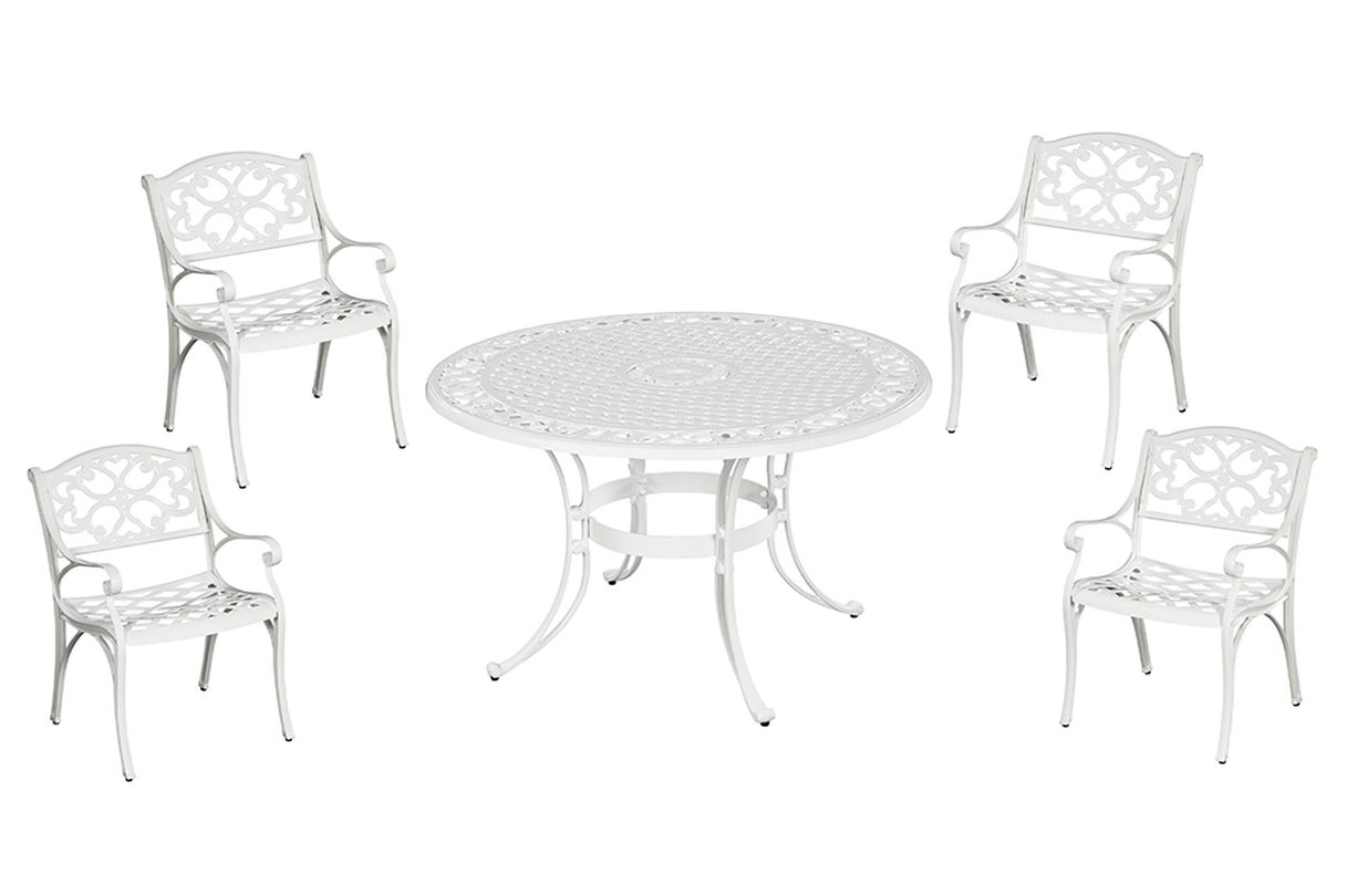 Sanibel 5 Piece Outdoor Dining Set by homestyles, 6652-328