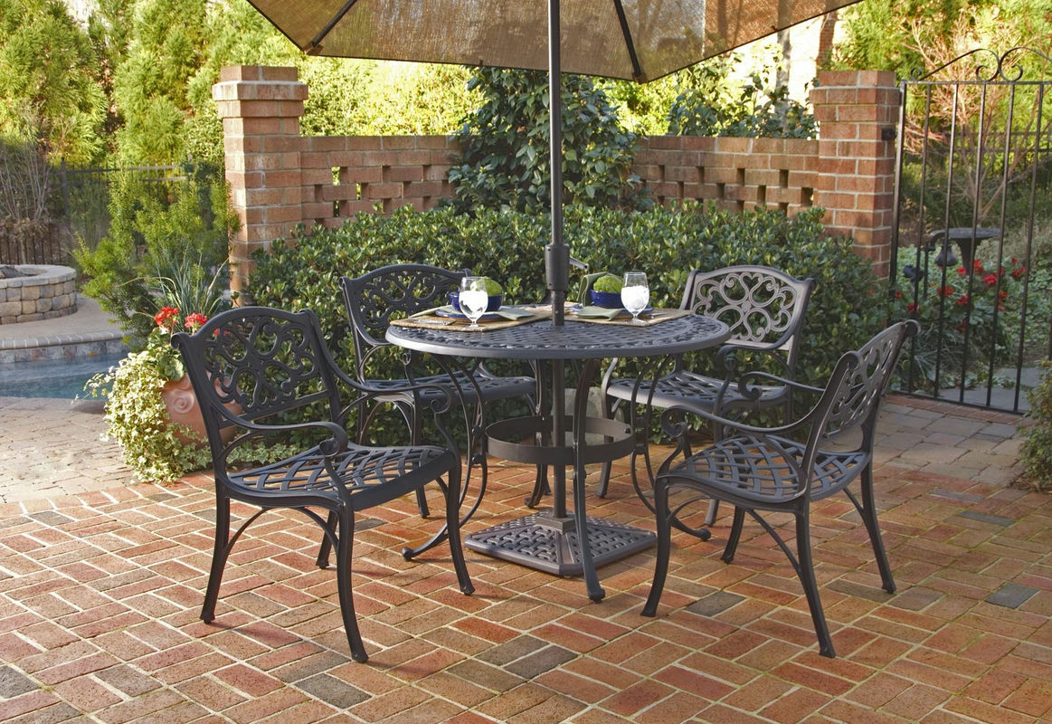 Sanibel 5 Piece Outdoor Dining Set by homestyles, 6654-308