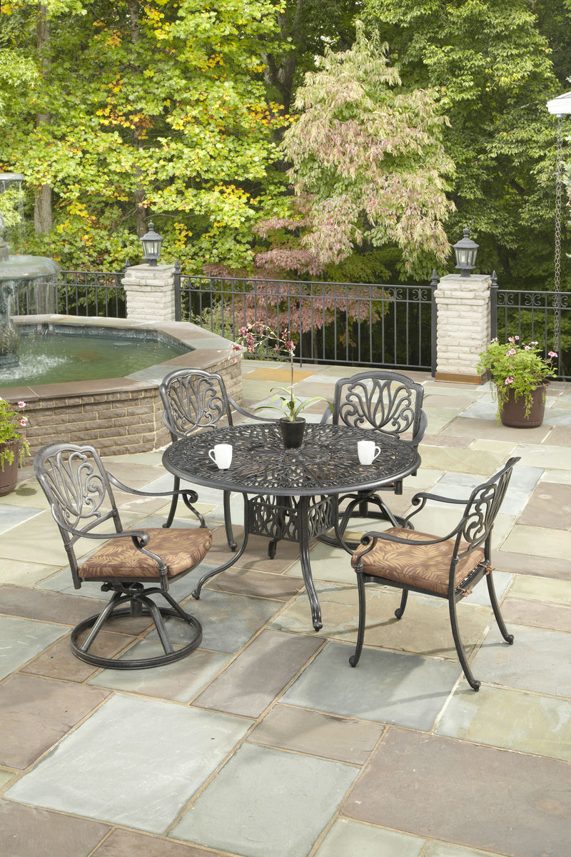 Capri 5 Piece Outdoor Dining Set by homestyles, 6658-3058