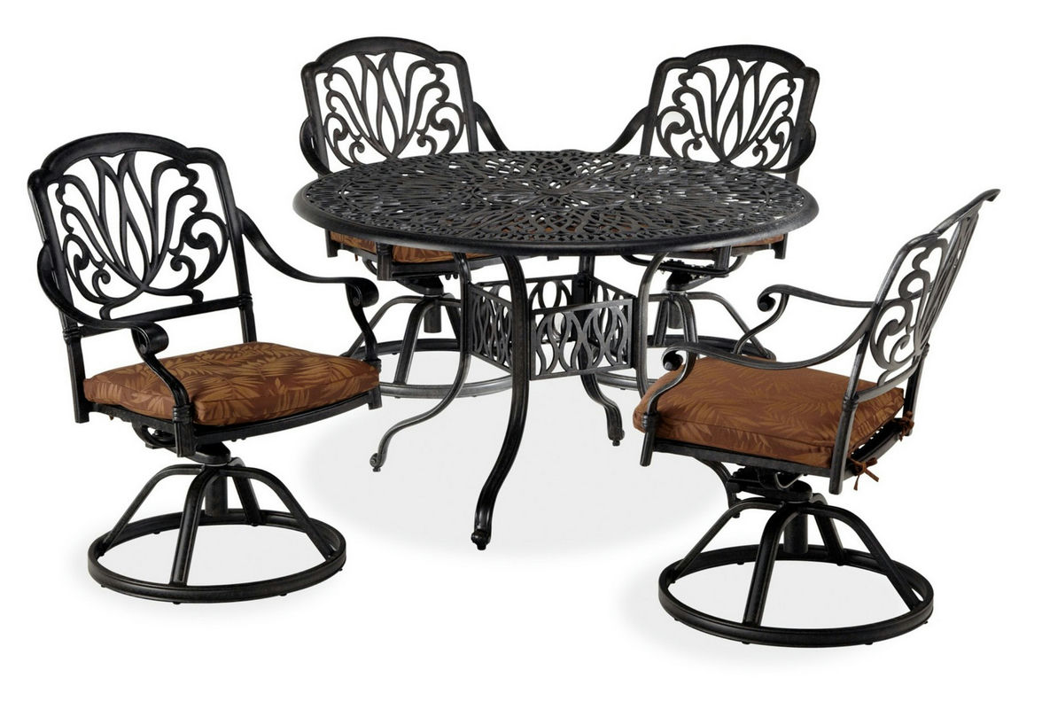 Capri 5 Piece Outdoor Dining Set by homestyles, 6658-305