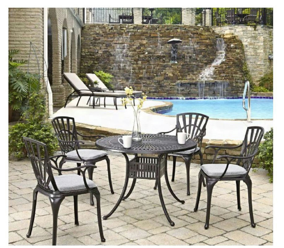 Grenada 5 Piece Outdoor Dining Set by homestyles, 6660-308C