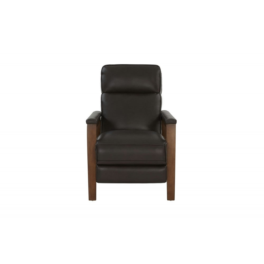 7-1187 Ashland Push Thru The Arms Recliner, Bennington Fudge