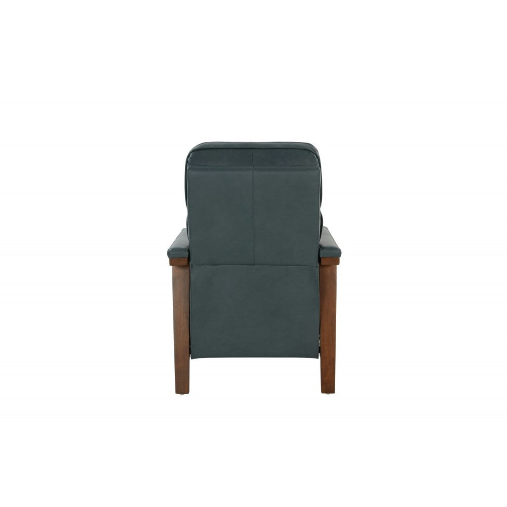 7-1187 Ashland Push Thru The Arms Recliner, Roma Bluegray
