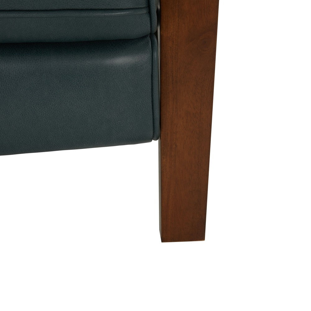7-1187 Ashland Push Thru The Arms Recliner, Roma Bluegray