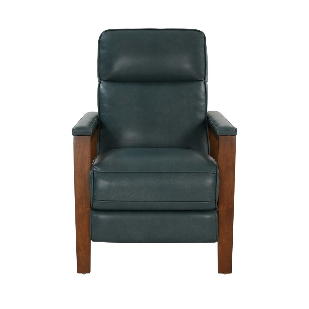 7-1187 Ashland Push Thru The Arms Recliner, Roma Bluegray