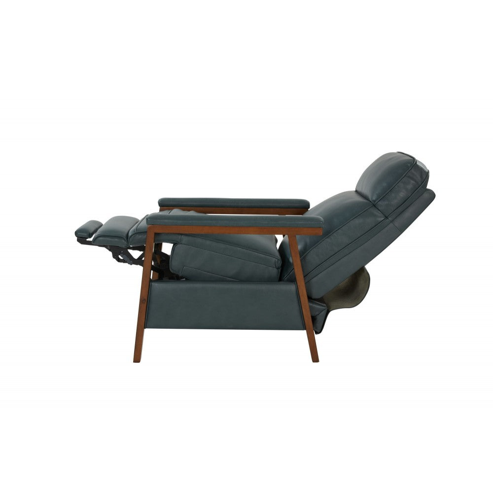 7-1187 Ashland Push Thru The Arms Recliner, Roma Bluegray