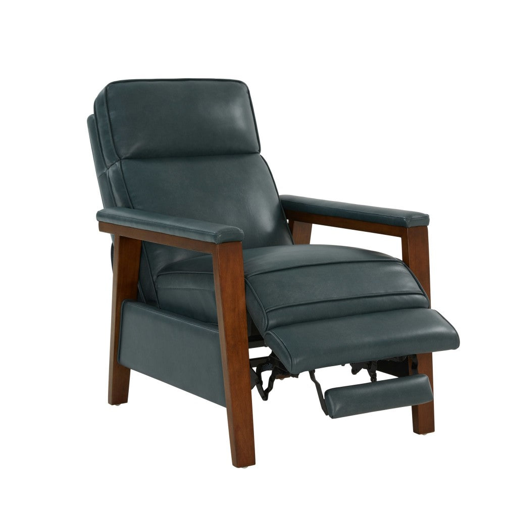7-1187 Ashland Push Thru The Arms Recliner, Roma Bluegray