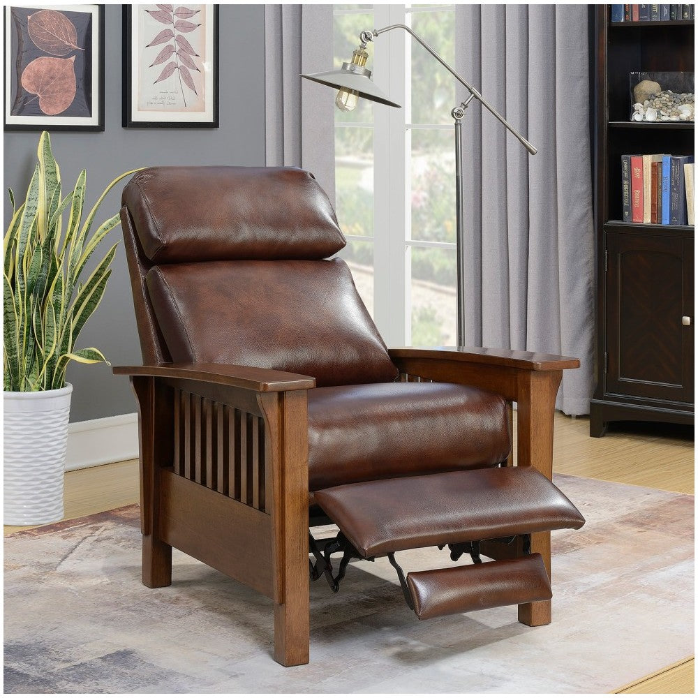 7-3323 Mission Recliner, Wenlock Fudge