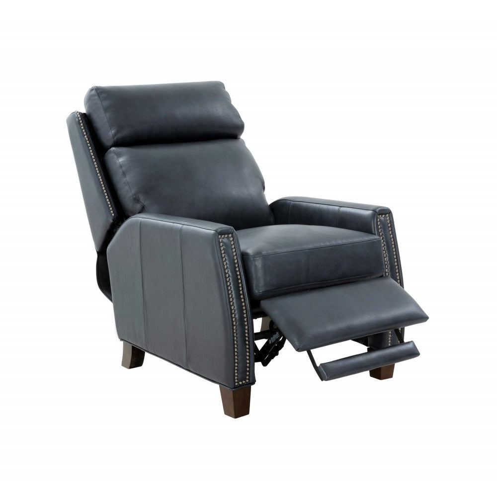 7-3687 Anaheim Recliner, Barone Navy Blue