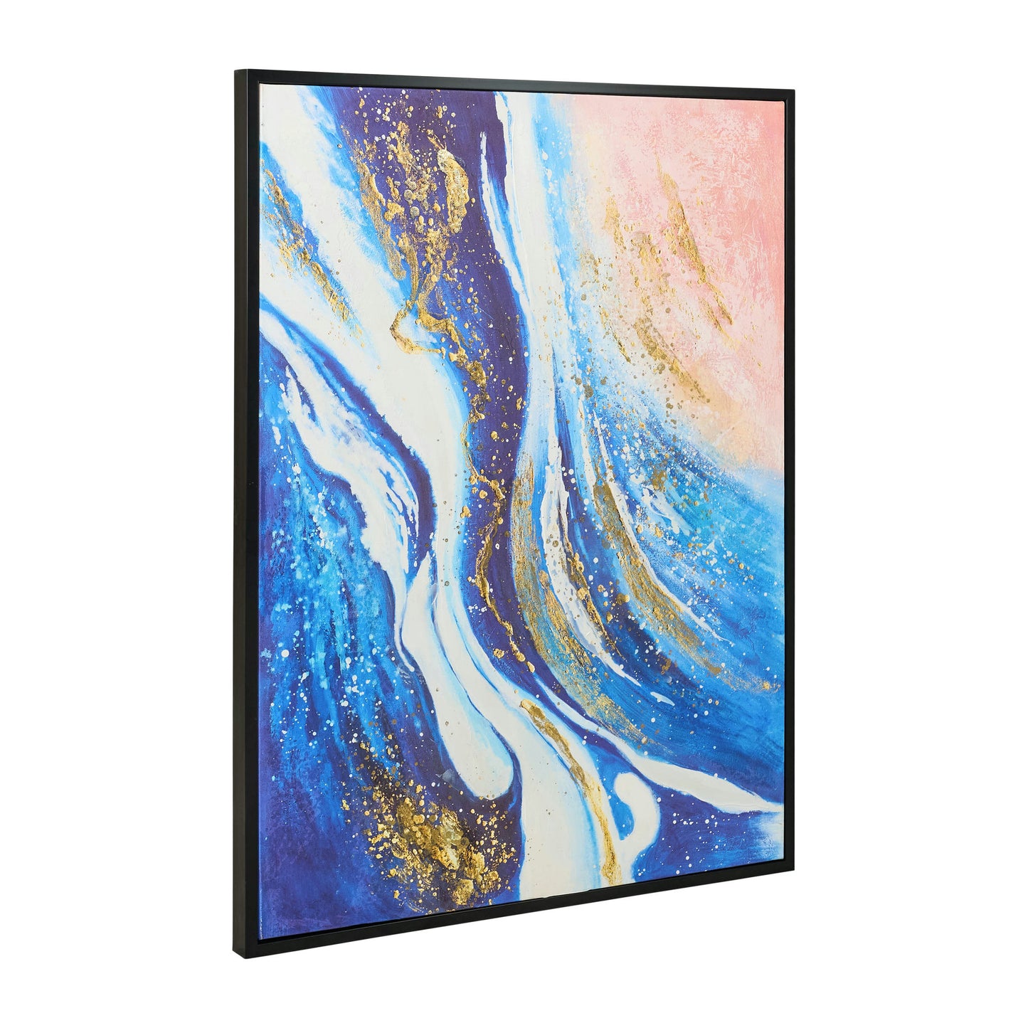 30x40 Handpainted Abstract Canvas, Multi