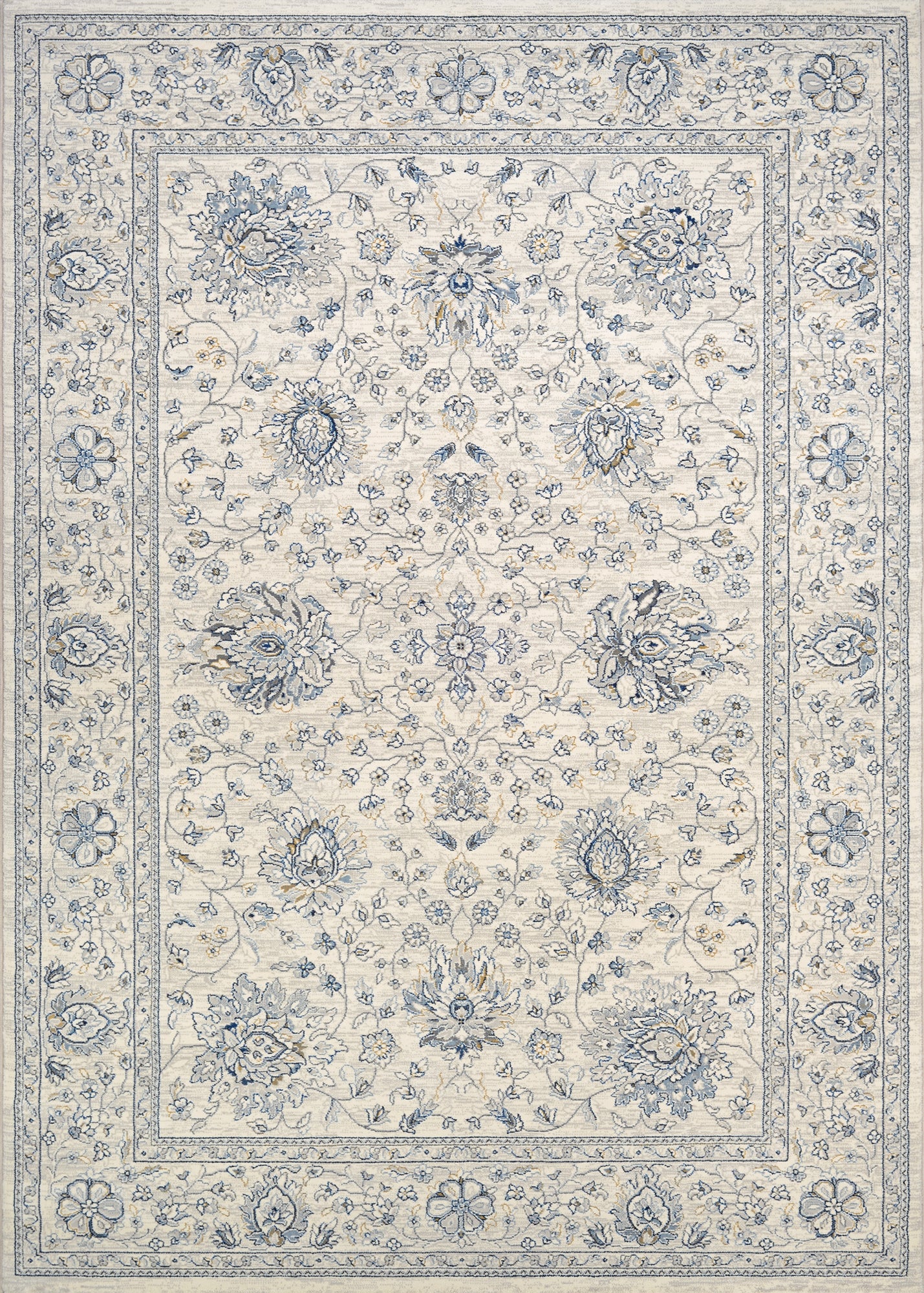 Couristan Sultan Treasures Persian Isfahan Antique Creme Rug 6'6" x 9'6"