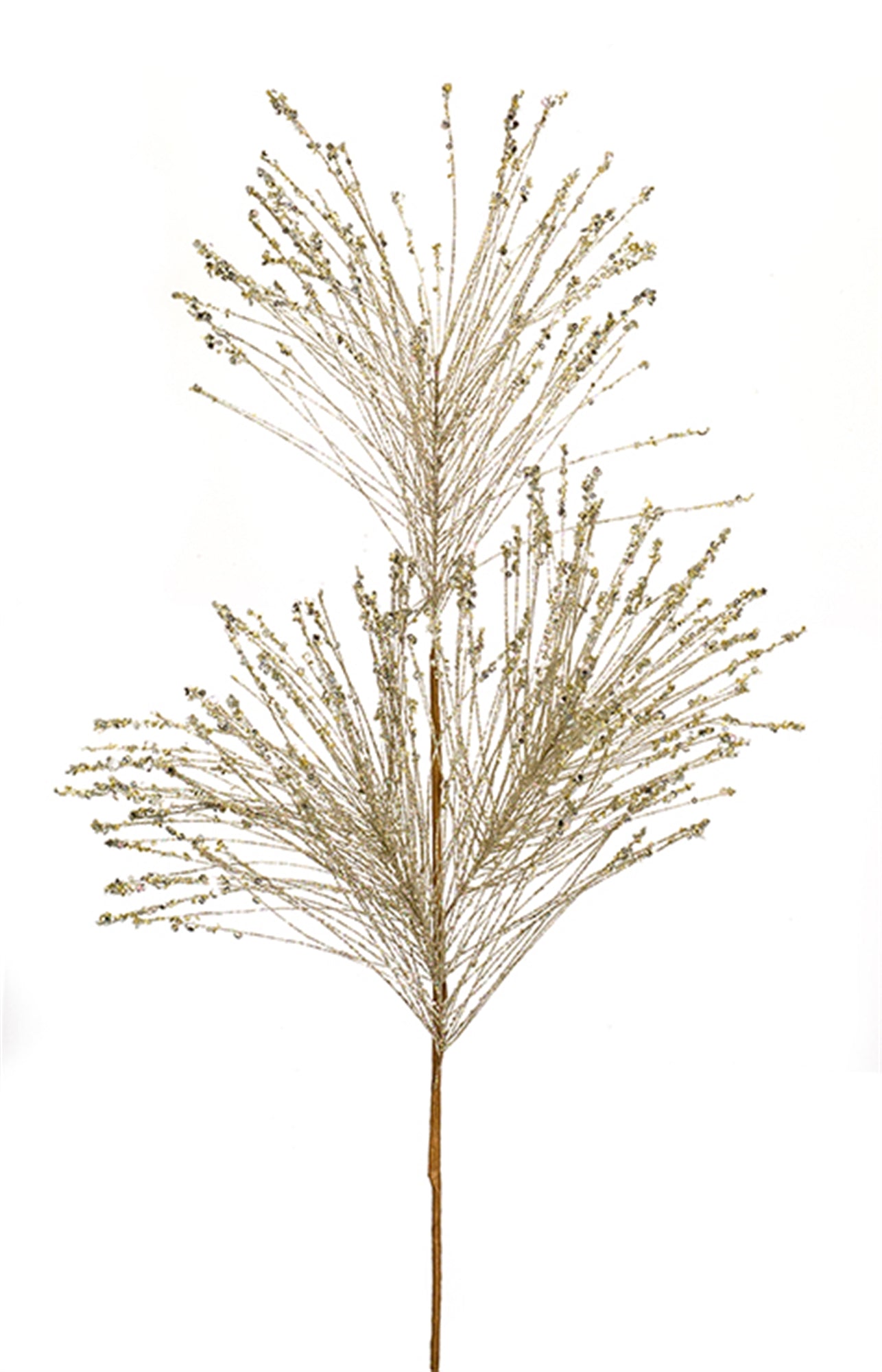 Pine W/Sequin Spray 30.5"H Plastic