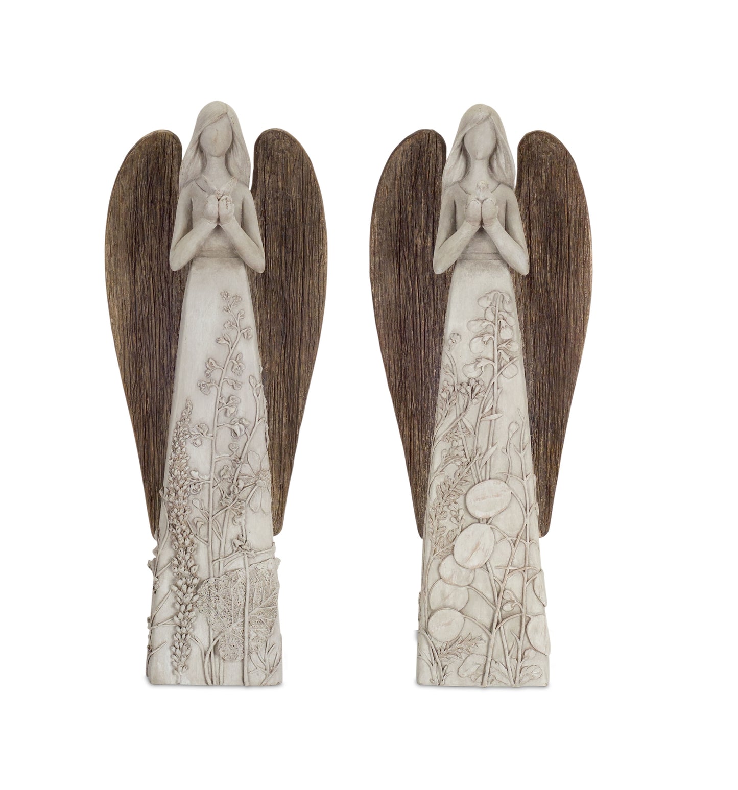 Angel (Set Of 2) 14"H Resin