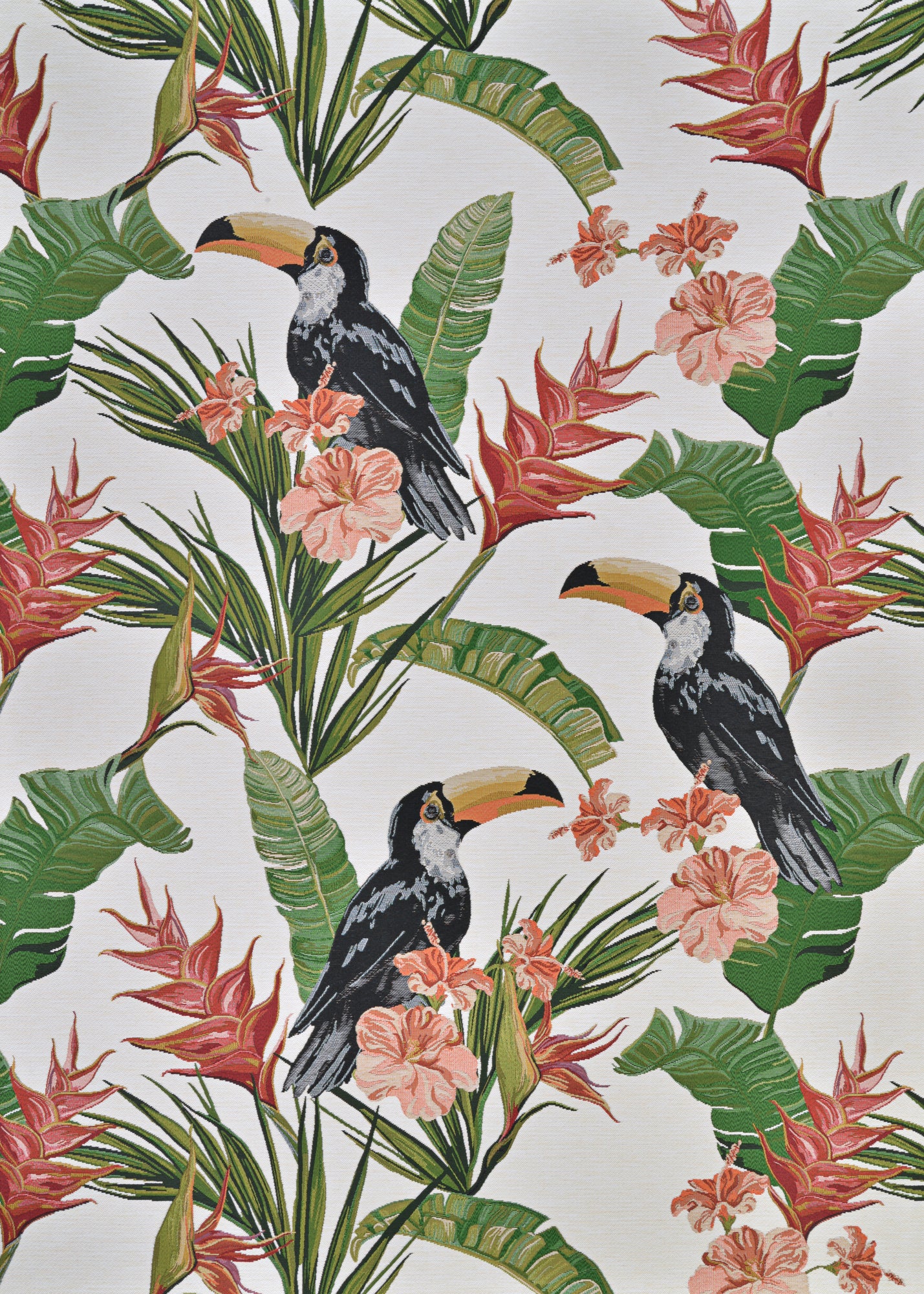 Couristan Dolce Toucans Ivory Rug 4' x 5'10"