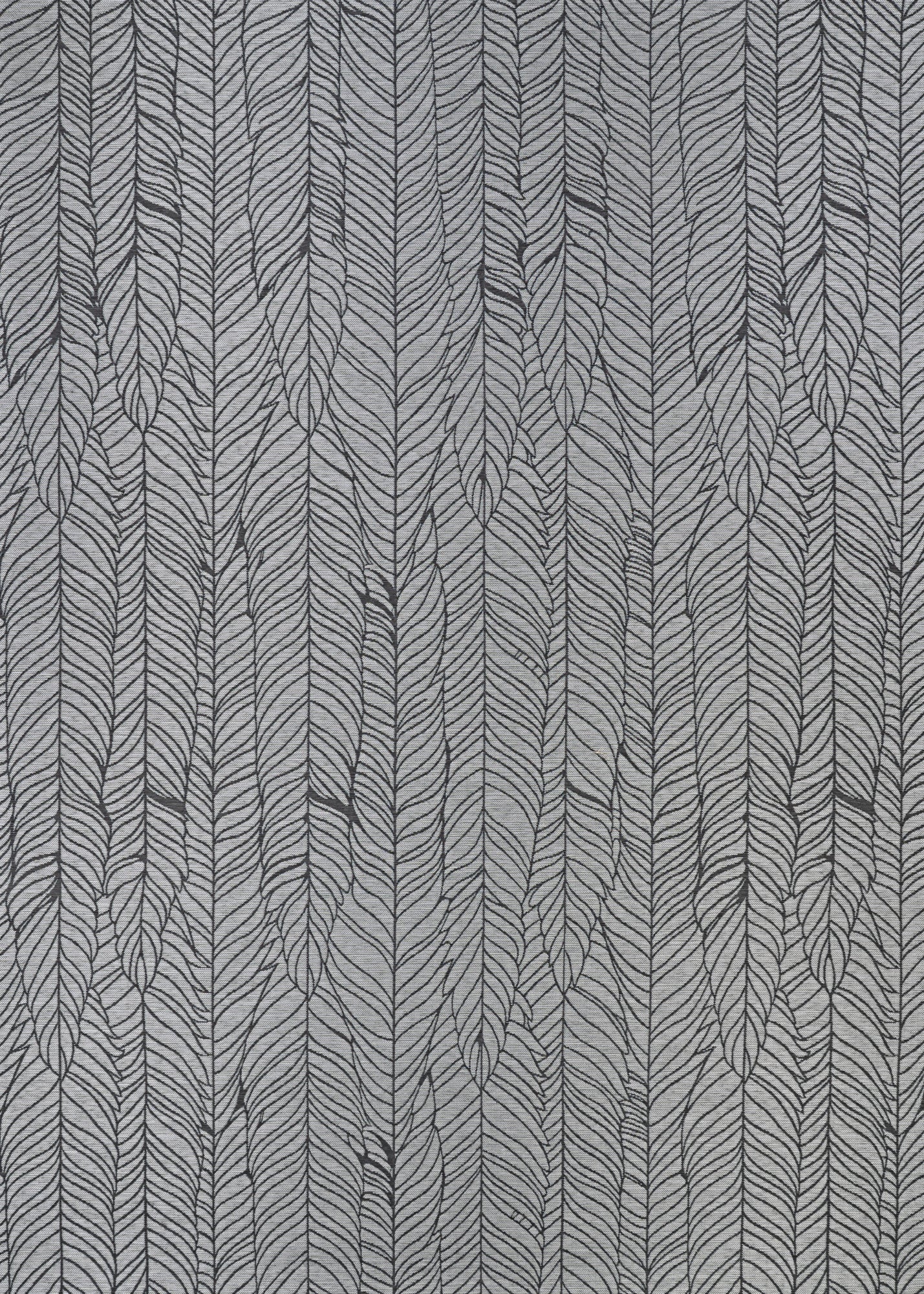 Couristan Dolce Majorelle Silver-Black Rug 5'3" x 7'6"