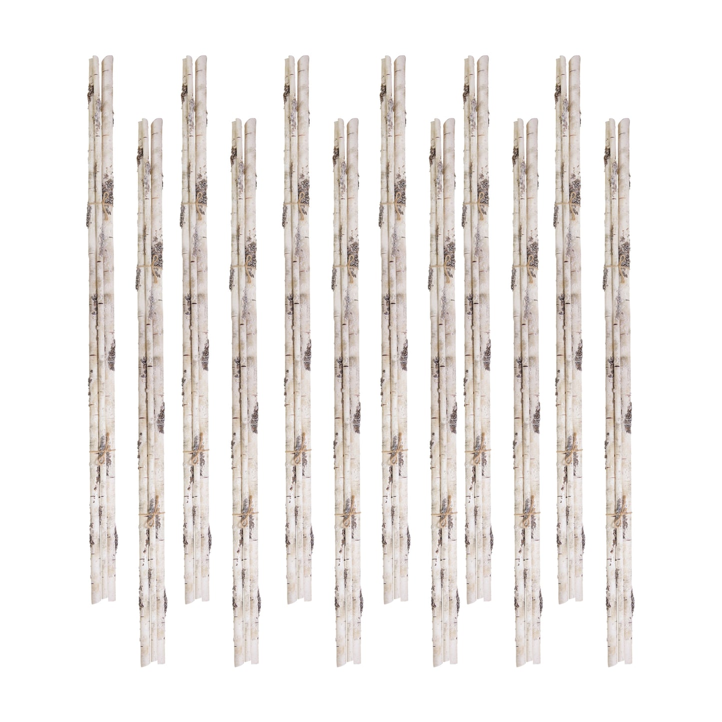 Birch Branch Bundle (Set Of 12) 58.5"H Pvc