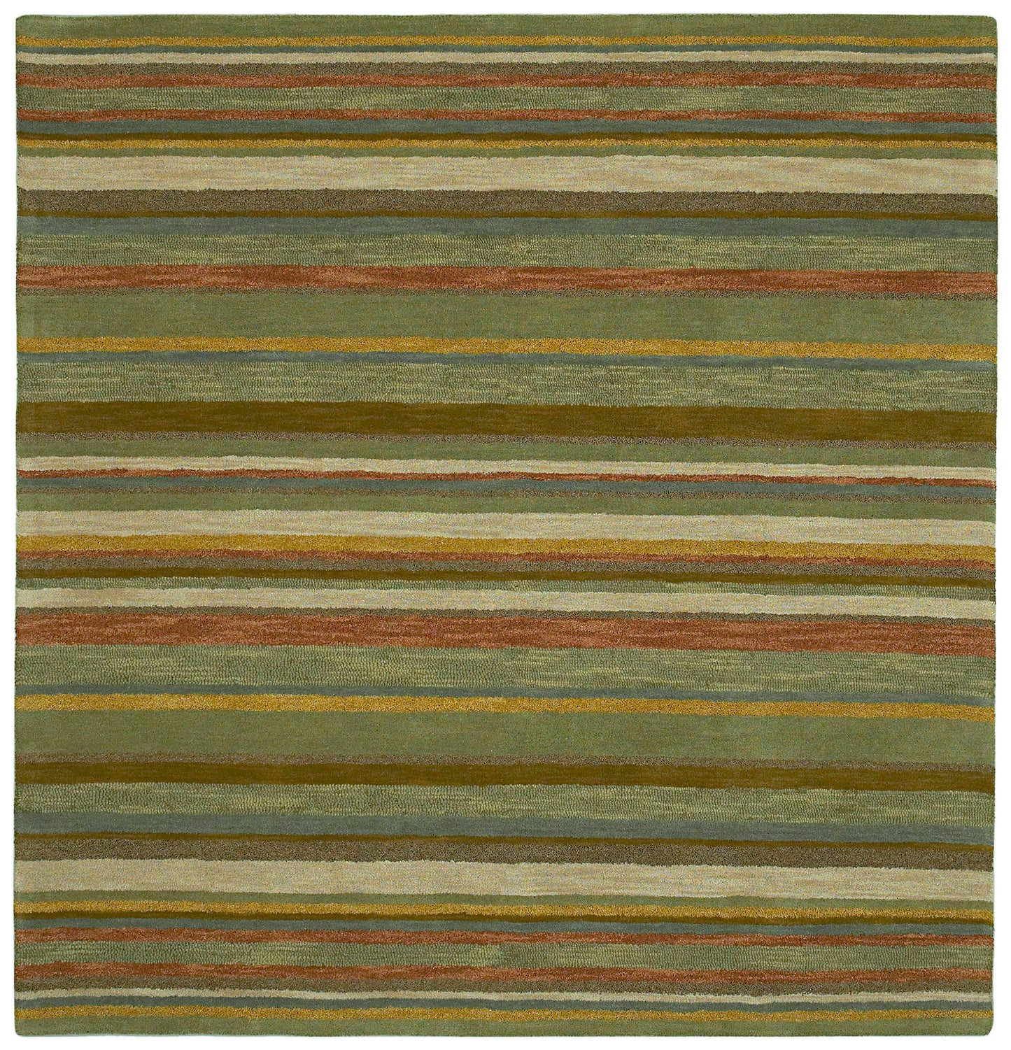 Kaleen Tara Square Collection Dark Natural Area Rug 7'9" x 7'9"