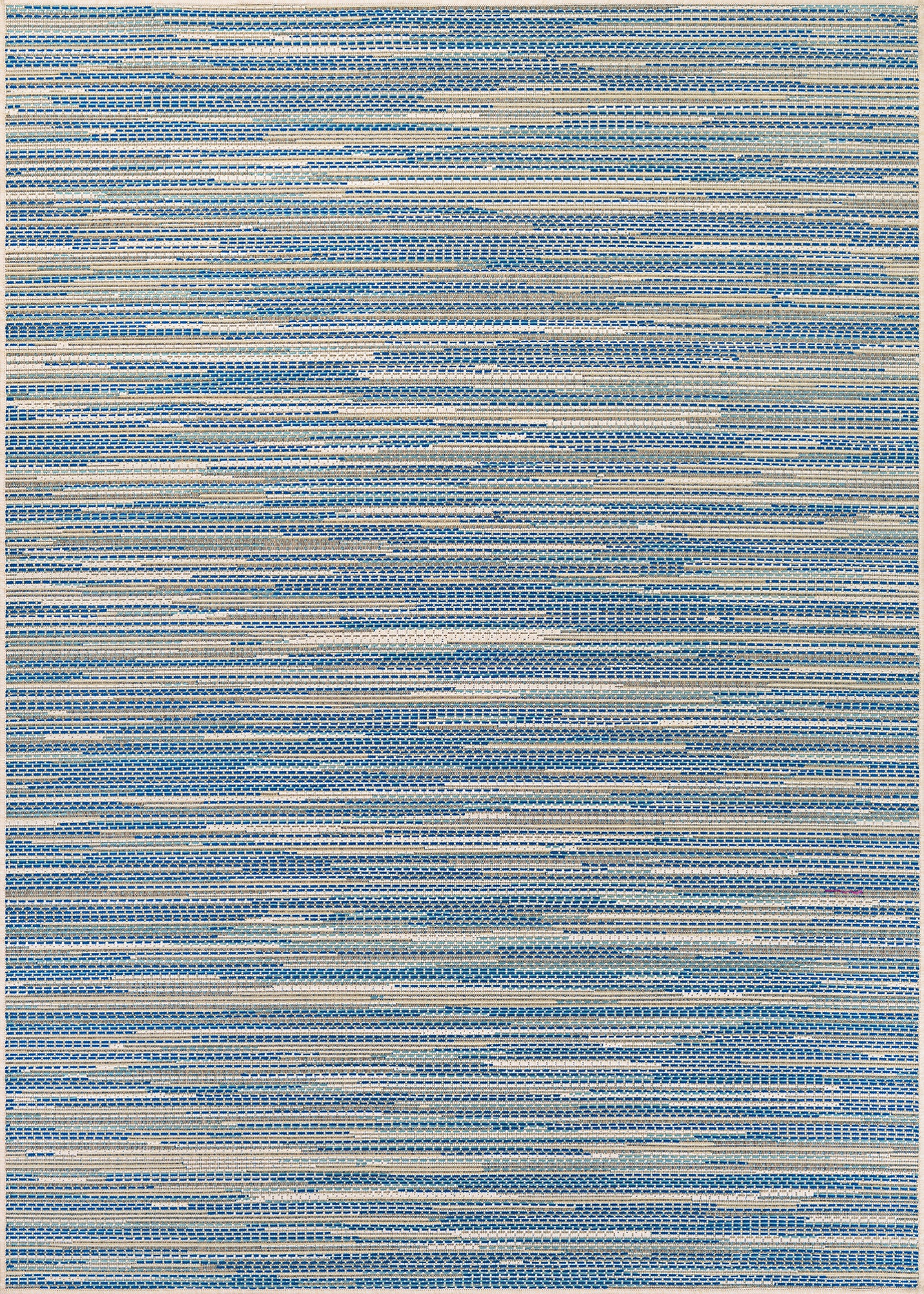 Couristan Monaco Alassio Sand-Azure-Turquoise Rug 5'10" x 9'2"