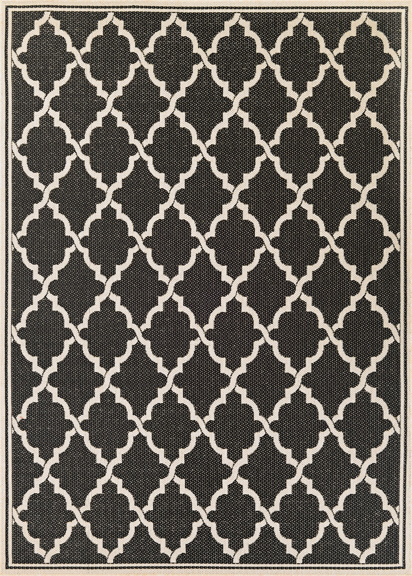 Couristan Monaco Ocean Port Black-Sand Runner Rug 2'3" x 7'10"