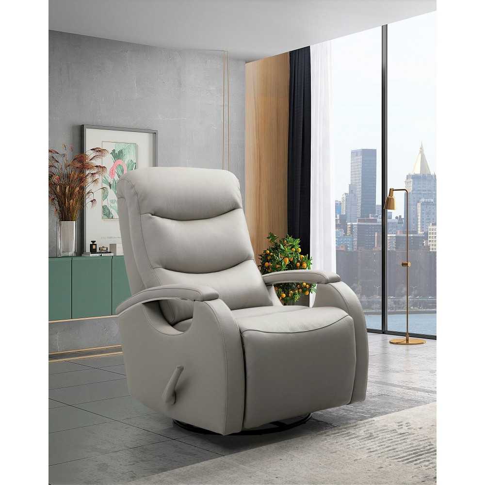 8-3320 Jonas Swivel Glider Recliner, Gable Dove