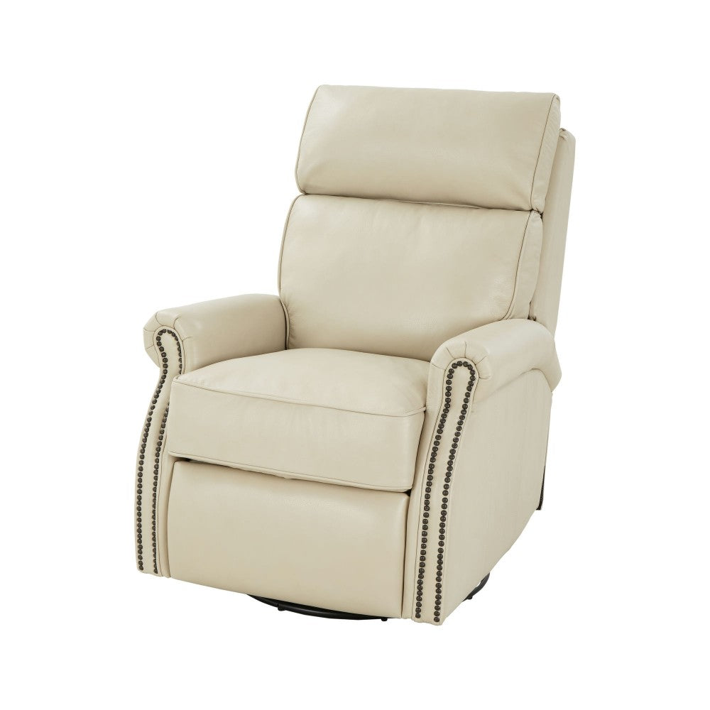 8-4001 Crews Swivel Glider Recliner, Barone Parchment