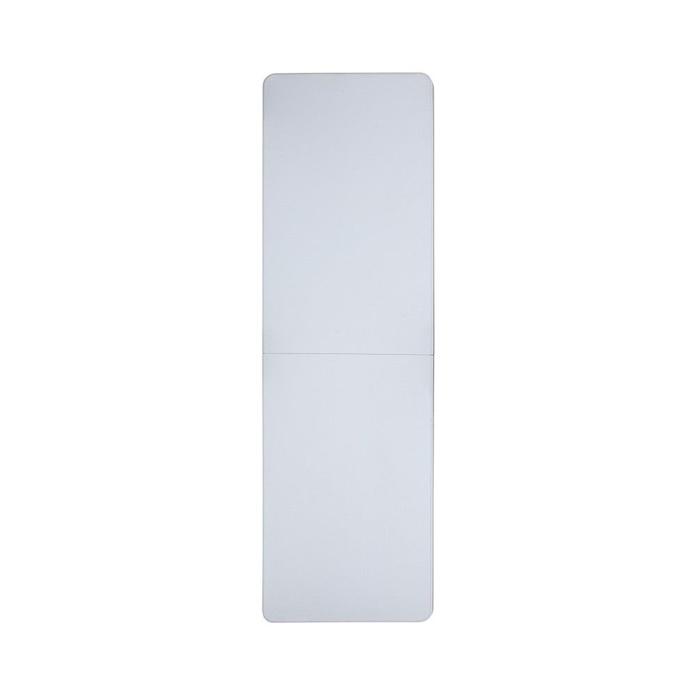 8-Foot Height Adjustable Bi-Fold Granite White Plastic Banquet and Event Folding Table with Carrying Handle