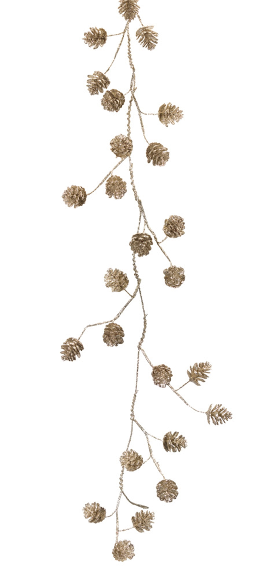 Pine Cone Garland 5'L (Set Of 2) Plastic