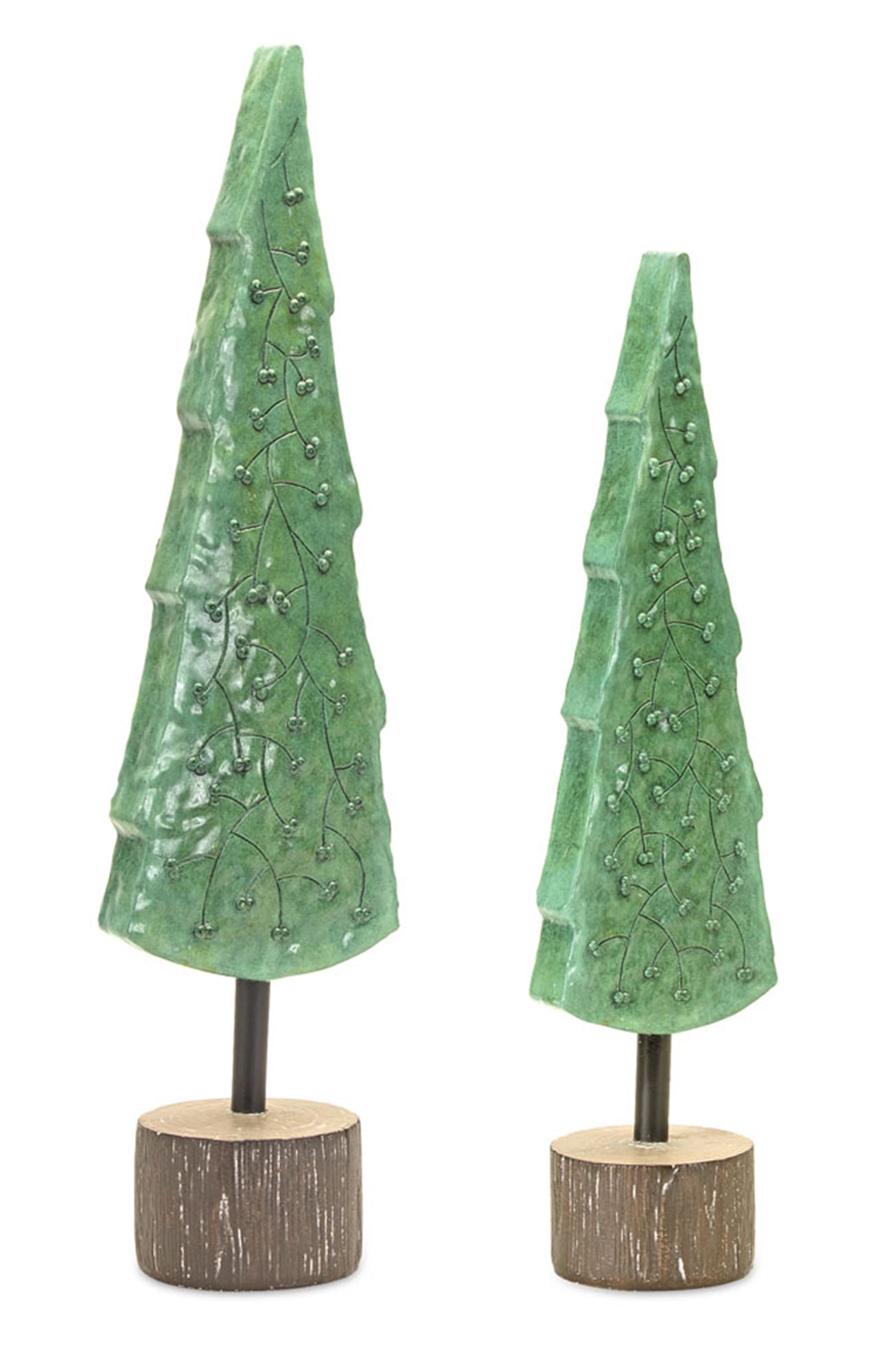 Tree (Set Of 2) 22"H, 26.5"H Resin