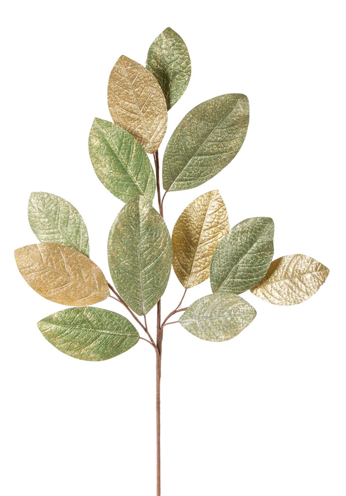 Magnolia Leaf Spray 32"H (Set Of 12) Polyester