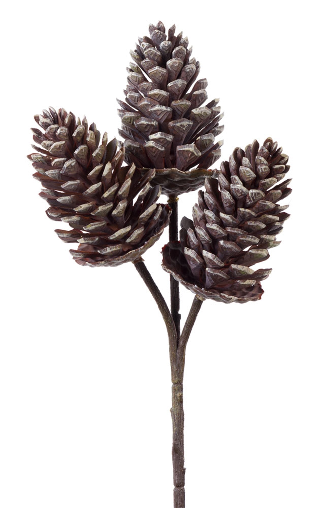 Pine Cone Pick 12"H (Set Of 24) Plastic