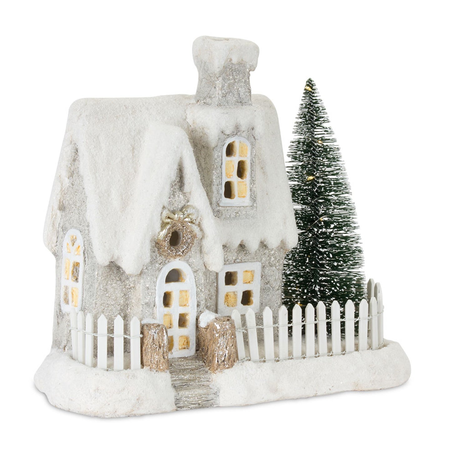 Cottage 10.5"H Mgo 6 Hr Timer 3 Aa Batteries, Not Included