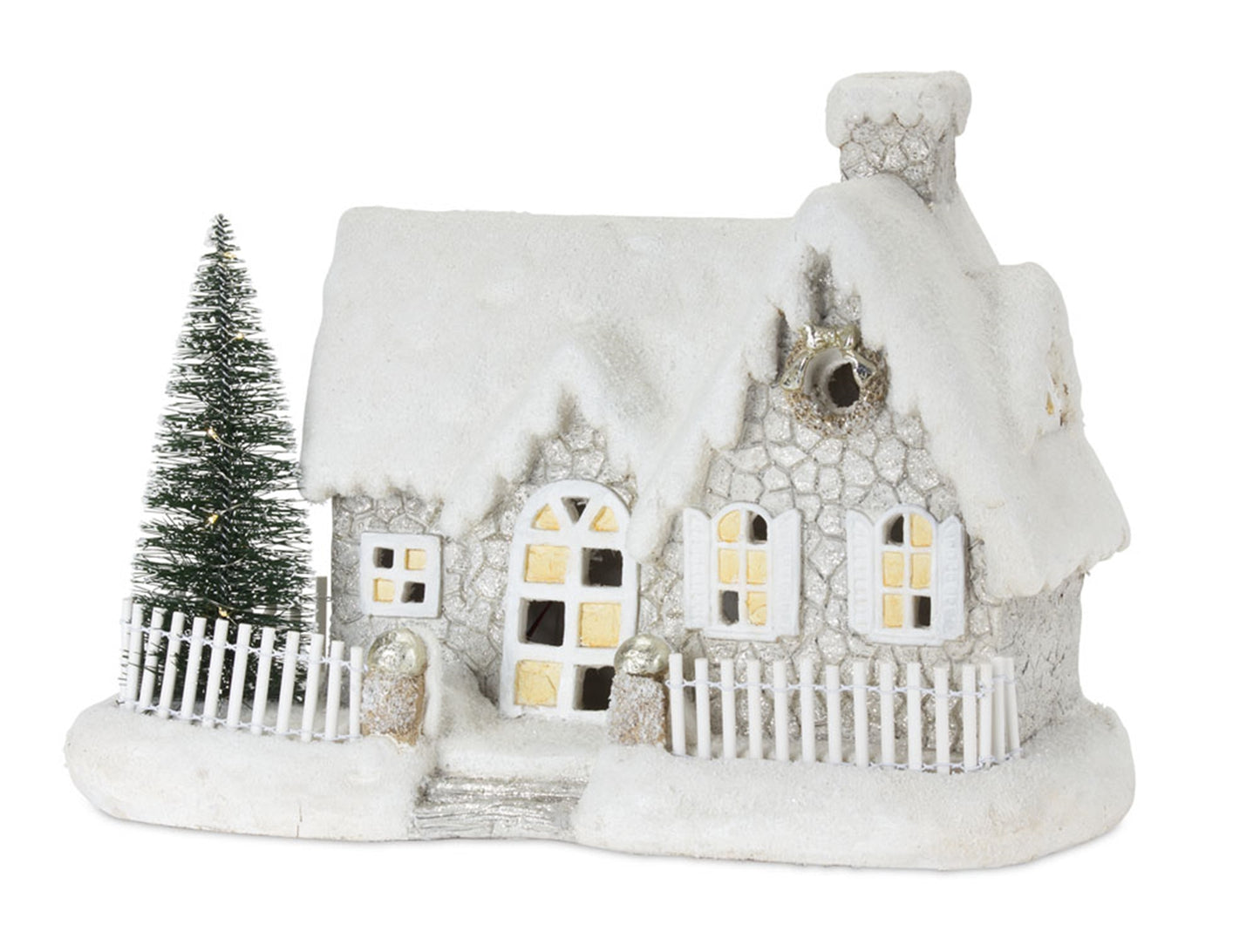 Cottage 11.5"H Mgo 6 Hr Timer 3 Aa Batteries, Not Included