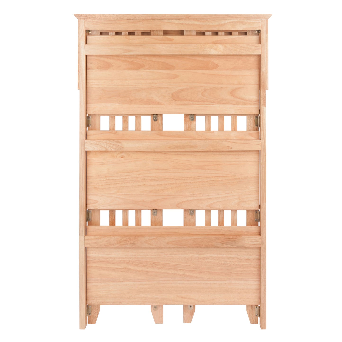 Mission 3-Section Foldable Shelf, Natural